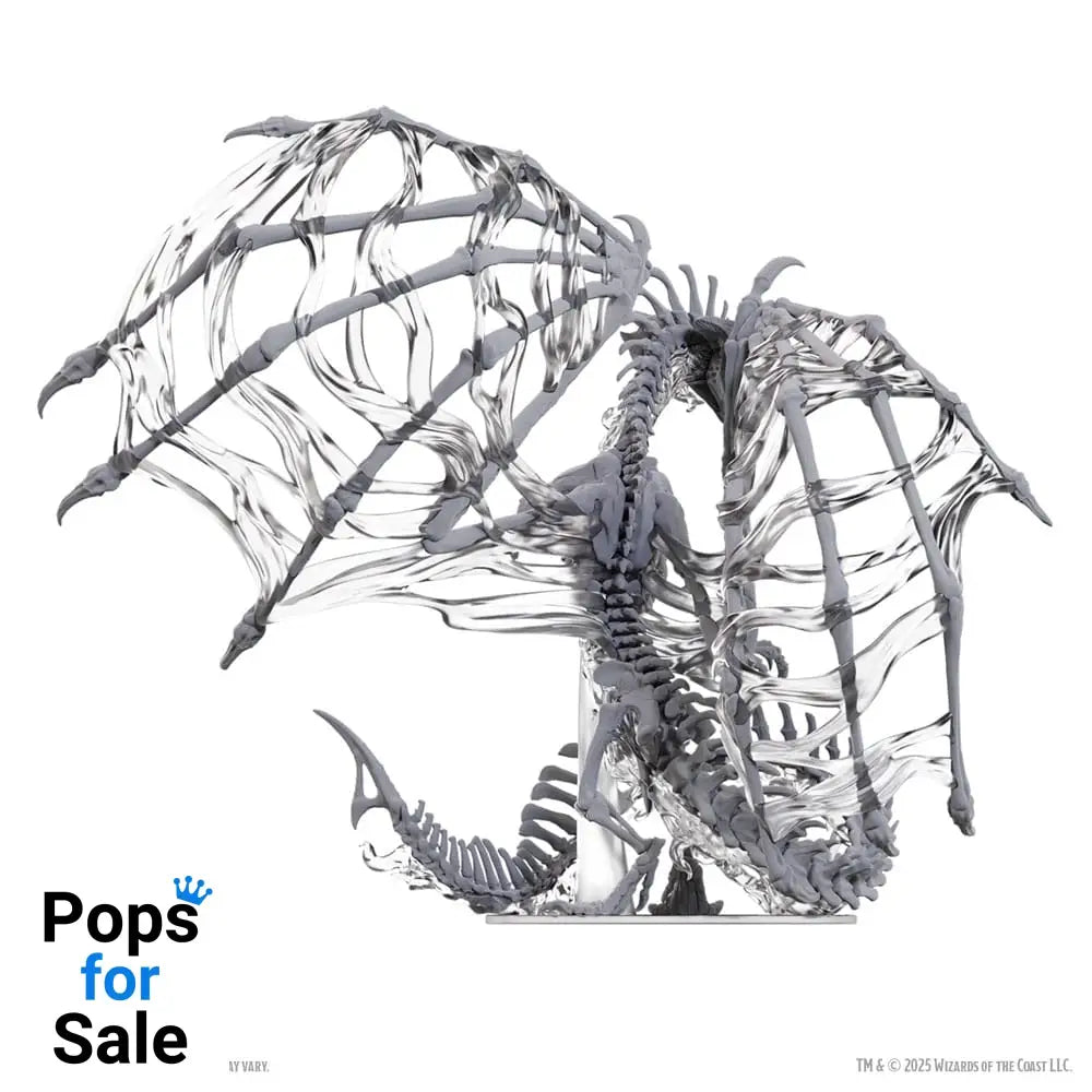 D&D Nolzur's Marvelous Miniatures Unpainted Miniatures Black Dracolich 30 cm