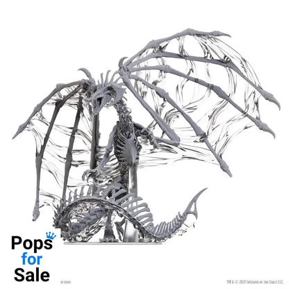 D&D Nolzur's Marvelous Miniatures Unpainted Miniatures Black Dracolich 30 cm