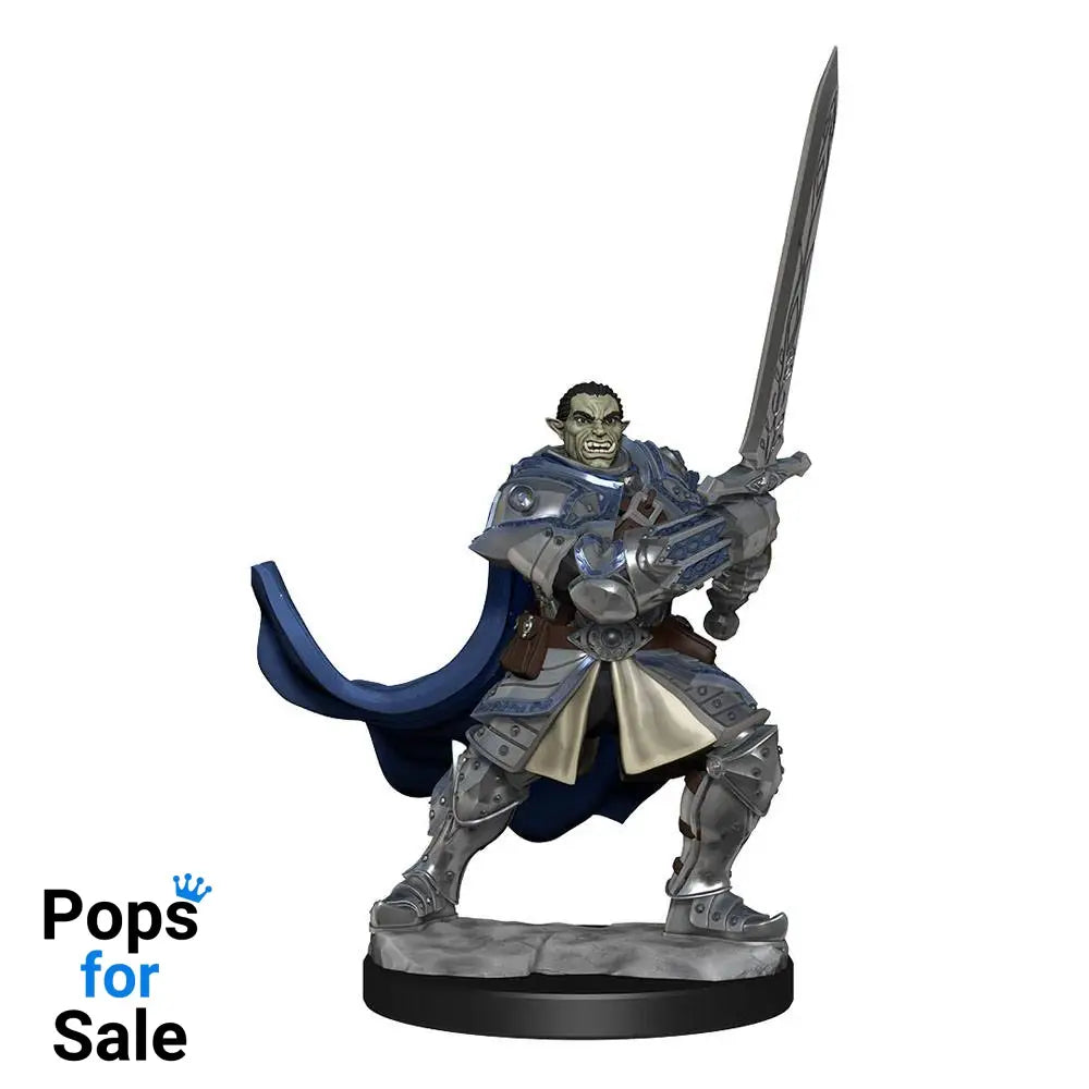 D&D Nolzur's Marvelous Miniatures Unpainted Miniatures Half-Orc Paladin Male Case (2)