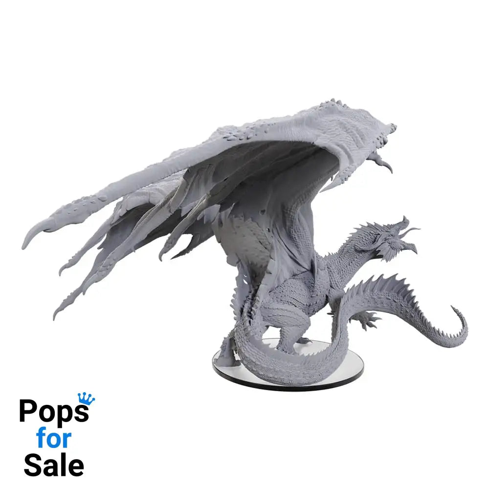 D&D Nolzur’s Marvelous Miniatures Unpainted Miniature Adult Red Dragon Tyrant 18 cm Miniature Gaming & Tabletop
