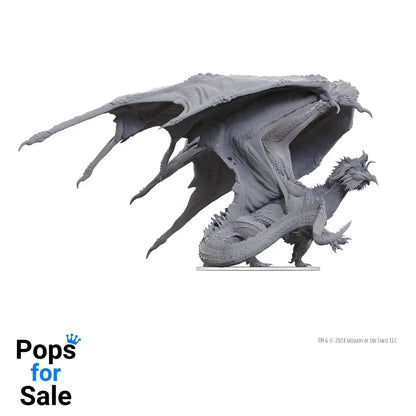 D&D Nolzur’s Marvelous Miniatures Unpainted Miniature Adult Red Dragon Tyrant 18 cm Miniature Gaming & Tabletop