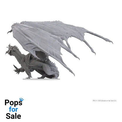 D&D Nolzur's Marvelous Miniatures Unpainted Miniature Adult Red Dragon Tyrant 18 cm