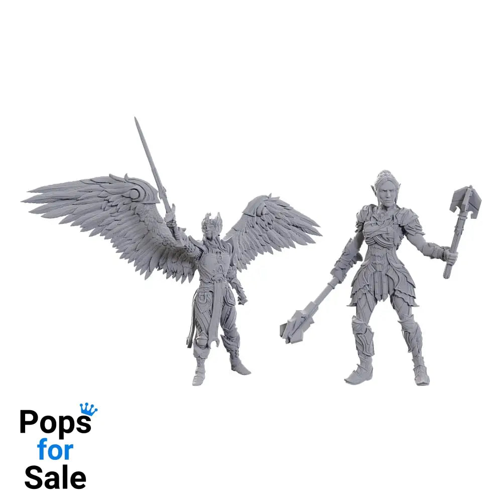 D&D Nolzur’s Marvelous Miniatures Unpainted Miniature Dame Aylin & Minthara Miniature Gaming & Tabletop