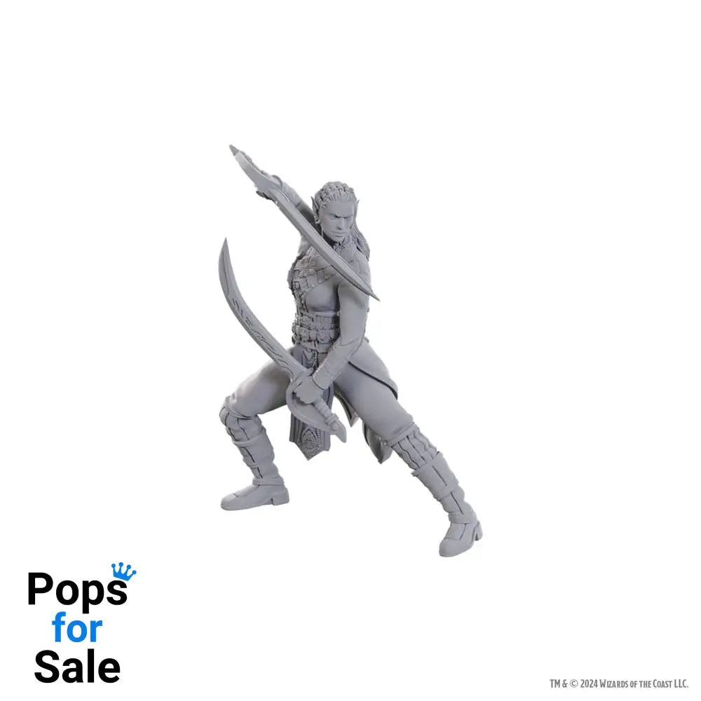 D&D Nolzur's Marvelous Miniatures Unpainted Miniature Jaheira & Halsin