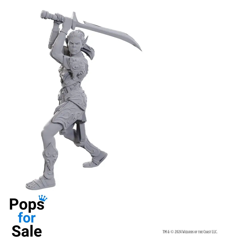 D&D Nolzur's Marvelous Miniatures Unpainted Miniature Lae'zel & Shadowheart