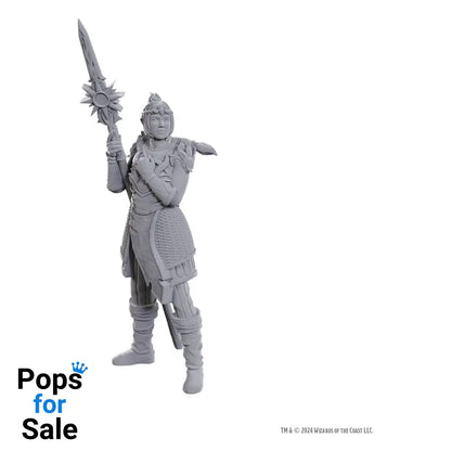 D&D Nolzur's Marvelous Miniatures Unpainted Miniature Lae'zel & Shadowheart