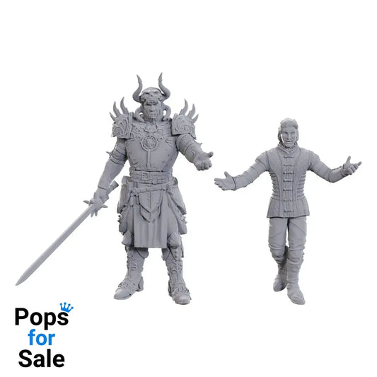 D&D Nolzur's Marvelous Miniatures Unpainted Miniature Sarevok Anchev & Raphael