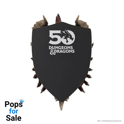 D&D Replicas of the Realms Life-Size Foam Figure Ancient Red Dragon Trophy Plaque - Limited Edition 50th Anniversary 56 cm