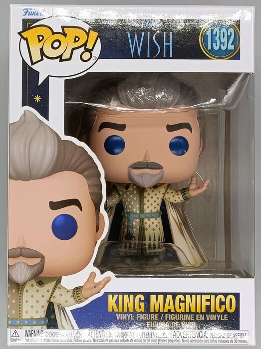 1392 King Magnifico - Disney Wish Funko POP - Brand New