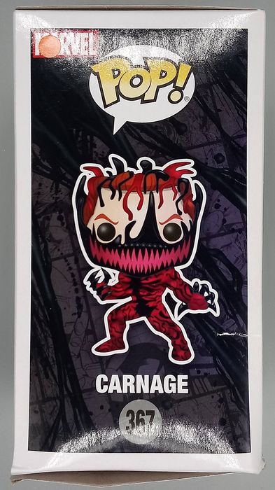 #367 Carnage (Cletus Kasady) - Marvel Venom - Box Damaged Funko POP