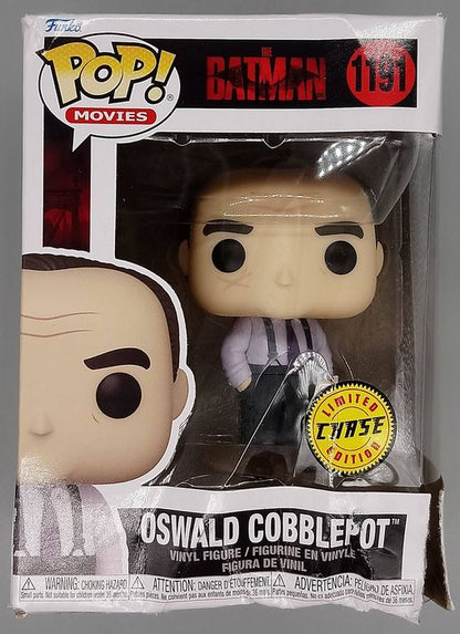 #1191 Oswald Cobblepot (w/o Coat) Chase DC The Batman Box Damaged Funko POP