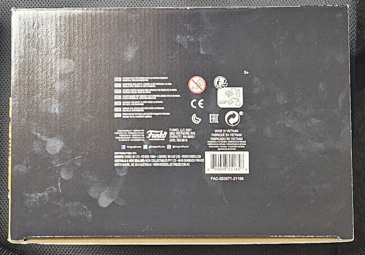 809 Galactus the Lifebringer Fallen One - 10 Inch Blacklight Chase Edition - Fantastic Four Funko POP