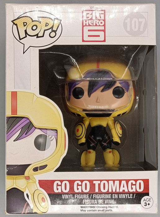 107 Go Go Tomago - Disney Big Hero 6 - Box Damaged Funko POP