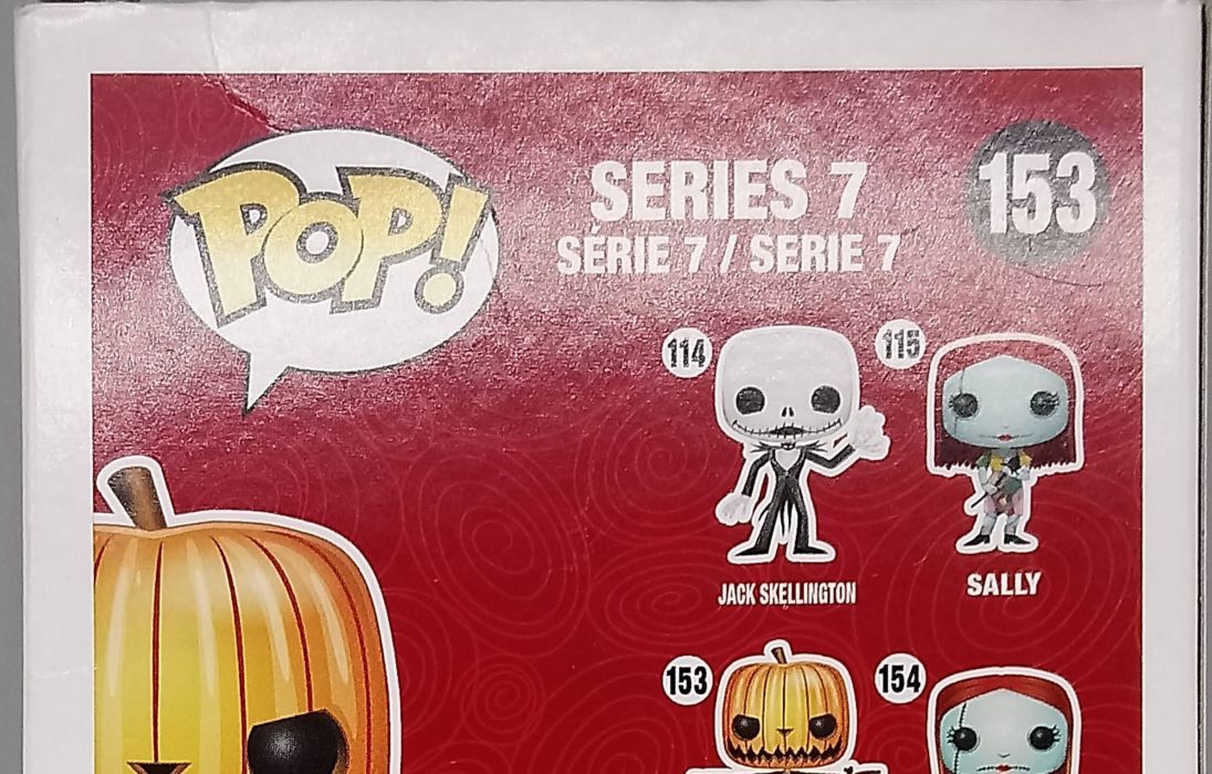153 Pumpkin King Disney The Nightmare Before Christmas Funko POP - Box Damaged