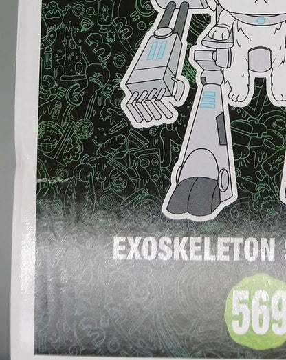 #569 Exoskeleton Snowball 6 Inch - Rick and Morty Box Damaged Funko POP