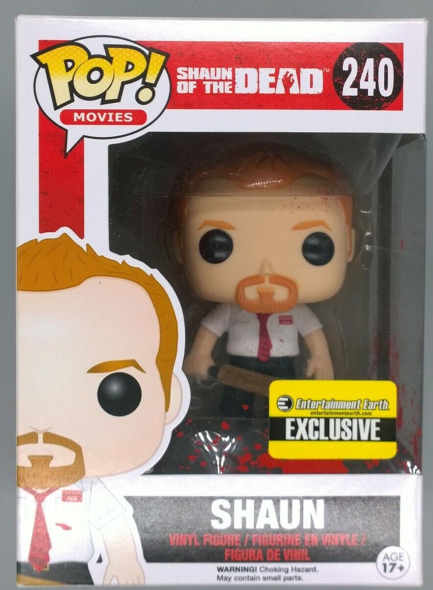 240 Shaun (Bloody) - Shaun Of The Dead - Exclusive Funko POP