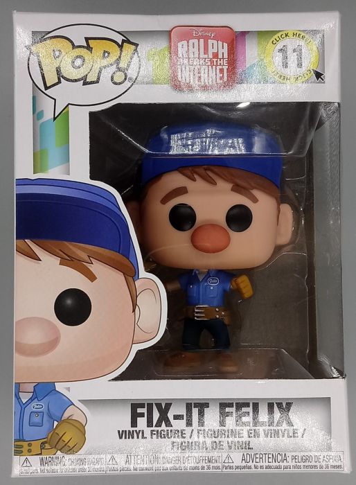 11 Fix-It Felix - Disney (Wreck-It Ralph) Funko POP - Box Damaged