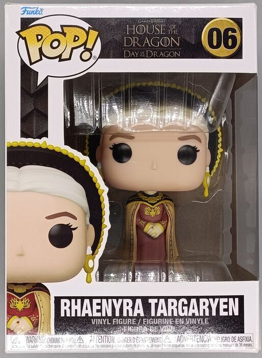 #06 Rhaenyra Targaryen - House of the Dragon - Box Damaged Funko POP