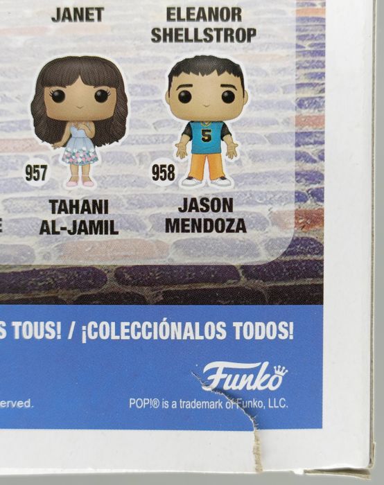 958 Jason Mendoza - The Good Place - Funko POP - Box Damaged