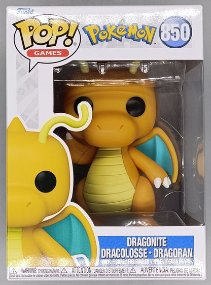850 Dragonite - Pokemon Funko POP - Box Damaged