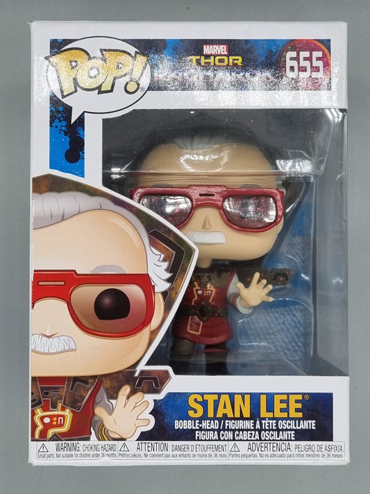 655 Stan Lee (Barber) - Marvel Thor Ragnarok - Funko POP - Box Damaged