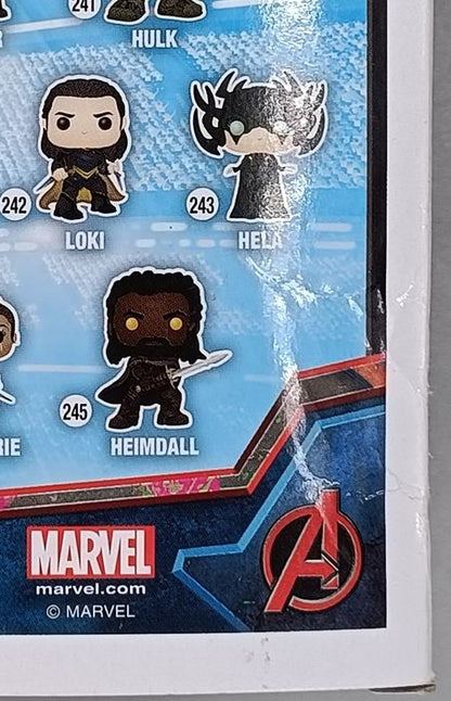 #254 Grandmaster - Marvel Thor Ragnorok 2017 Con Box Damaged Funko POP