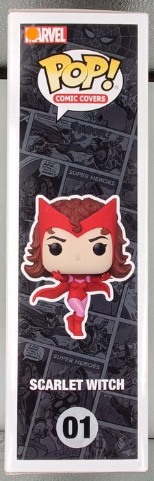 #01 Scarlet Witch - Comic Cover (Marvel) - Box Damaged Funko POP
