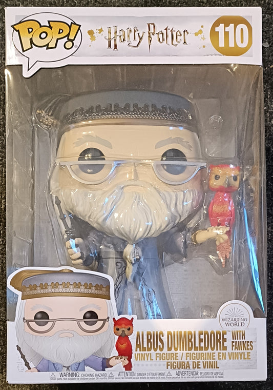 #110 Albus Dumbledore (with Fawkes) 10 Inch - Harry Potter Funko POP