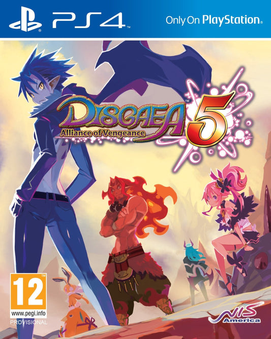 Disgaea 5: Alliance of Vengeance for Sony Playstation 4