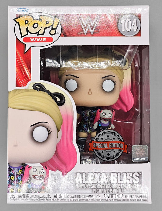#104 Alexa Bliss (w/ Doll) - WWE Funko POP