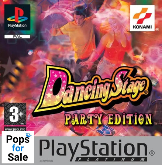 Dancing Stage Party Edition for Sony Playstation 1 - [Just Disc]
