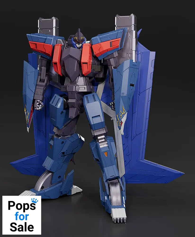 Dancouga - Super Beast Machine God Diecast / PVC Action Figure The Gattai Black Wing 20 cm