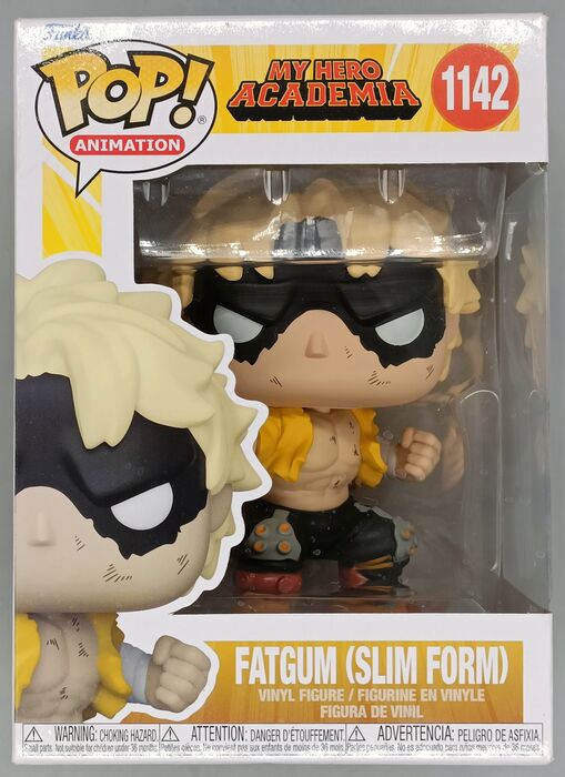 #1142 Fatgum (Slim Form) - My Hero Academia - Box Damaged Funko POP