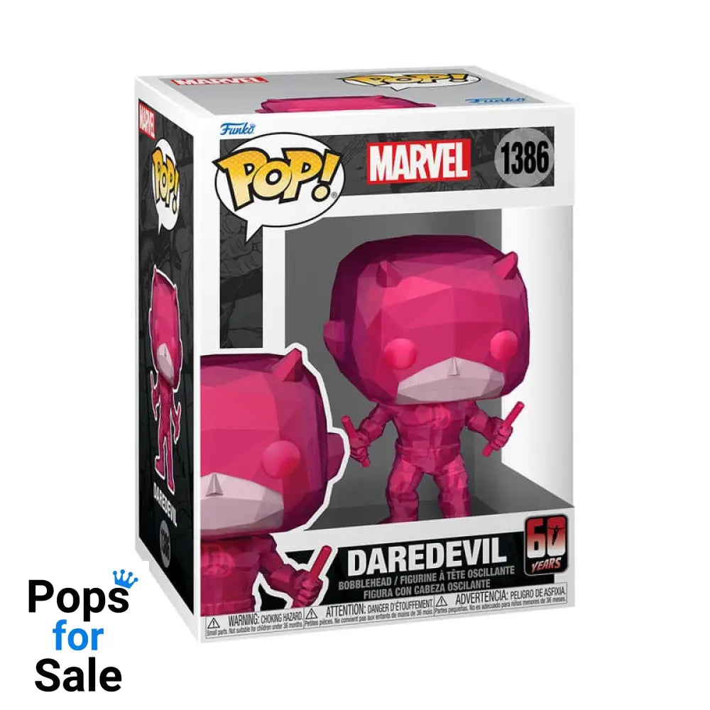 Daredevil 60th Anniversary POP! Vinyl Figure Daredevil(Facet) 9 cm