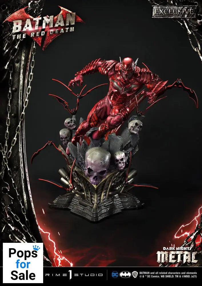 Dark Nights: Metal Statues 1/3 The Red Death & The Red Death Exclusive 75 cm Assortment (3) Statues