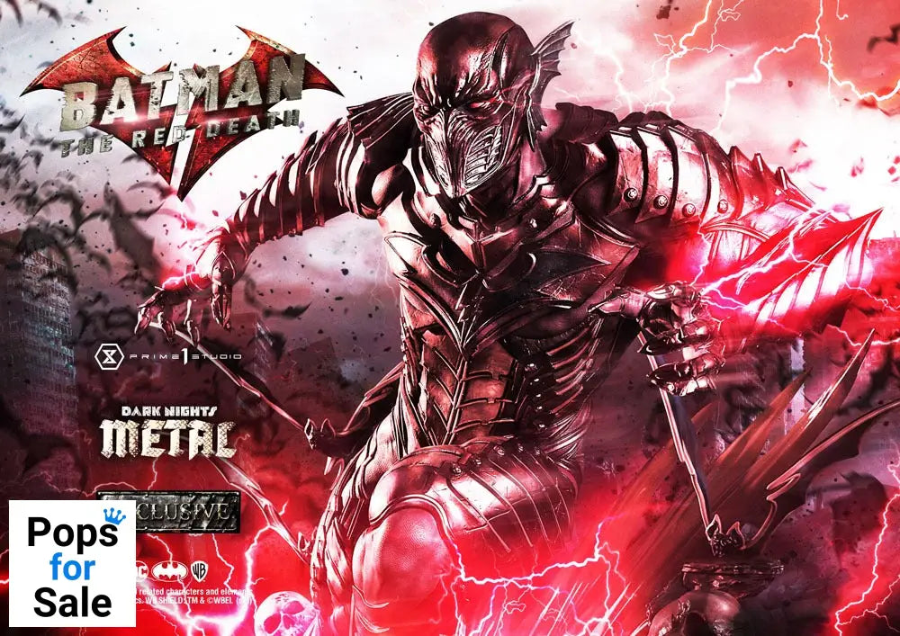 Dark Nights: Metal Statues 1/3 The Red Death & The Red Death Exclusive 75 cm Assortment (3)