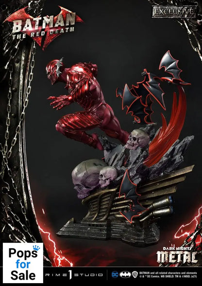 Dark Nights: Metal Statues 1/3 The Red Death & The Red Death Exclusive 75 cm Assortment (3) Statues