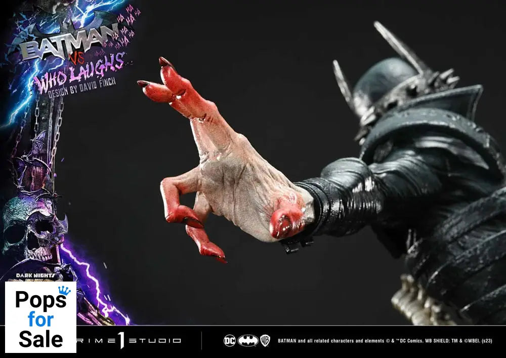 Dark Nights: Metal Ultimate Premium Masterline Series Statue 1/4 Batman VS Batman Who Laughs 67 cm