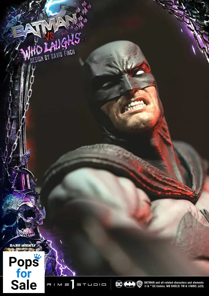 Dark Nights: Metal Ultimate Premium Masterline Series Statue 1/4 Batman VS Batman Who Laughs 67 cm