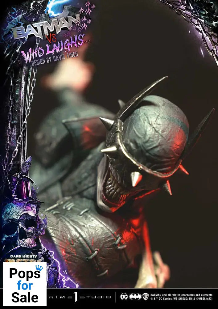 Dark Nights: Metal Ultimate Premium Masterline Series Statue 1/4 Batman VS Batman Who Laughs 67 cm Statues