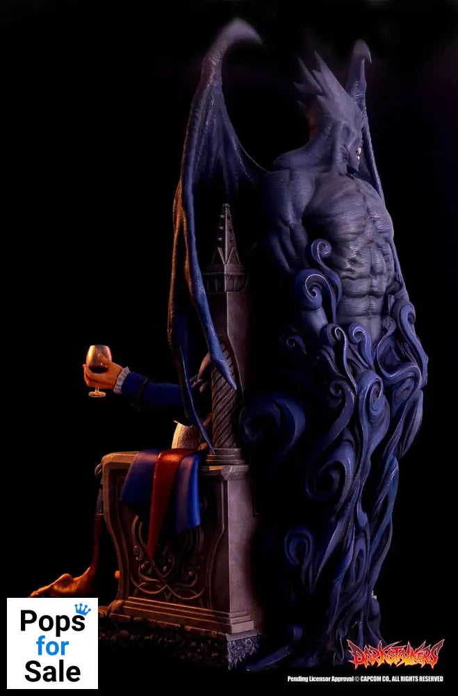 Darkstalkers Diorama Demitri Maximoff - The Ruler of Zeltzereich 71 cm