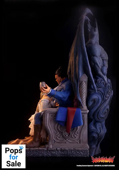 Darkstalkers Diorama Demitri Maximoff - The Ruler of Zeltzereich 71 cm Statues