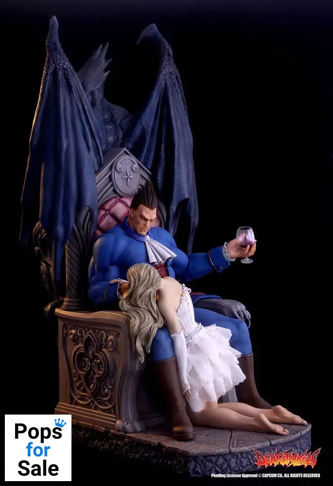 Darkstalkers Diorama Demitri Maximoff - The Ruler of Zeltzereich 71 cm