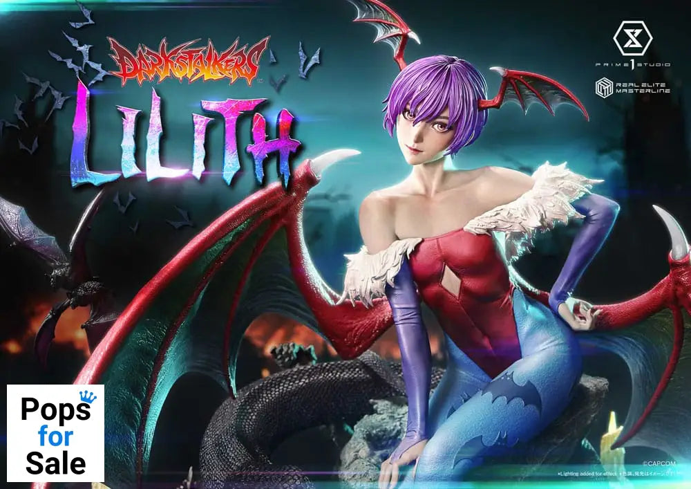 Darkstalkers Real Elite Masterline Series Statue 1/4 Lilith Bonus Version 52 cm
