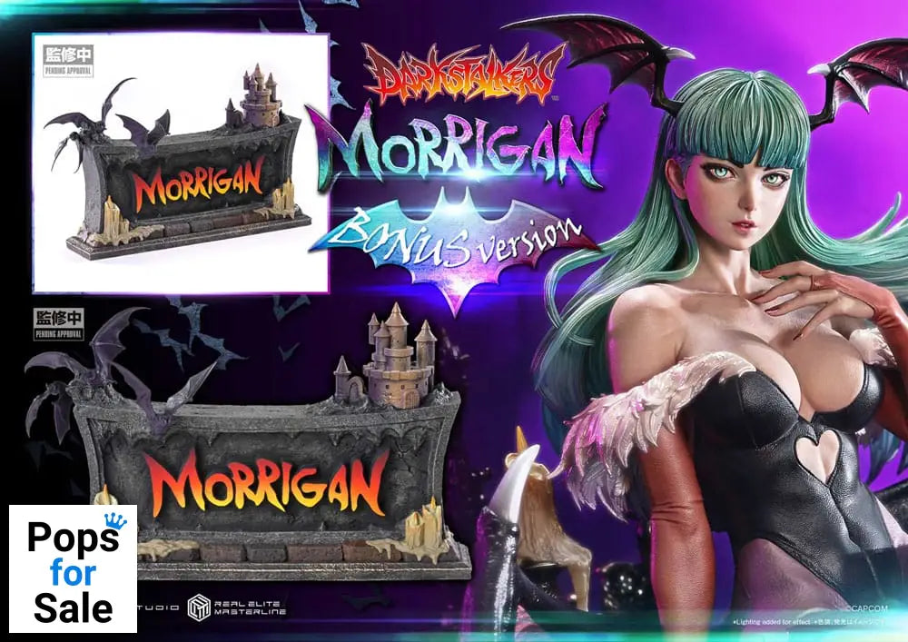 Darkstalkers Real Elite Masterline Series Statue 1/4 Morrigan Bonus Version 55 cm