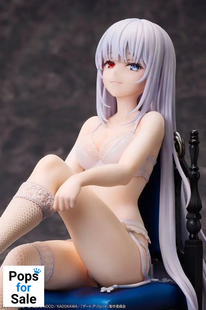 Date a Bullet PVC Statue 1/7 White Queen 17 cm