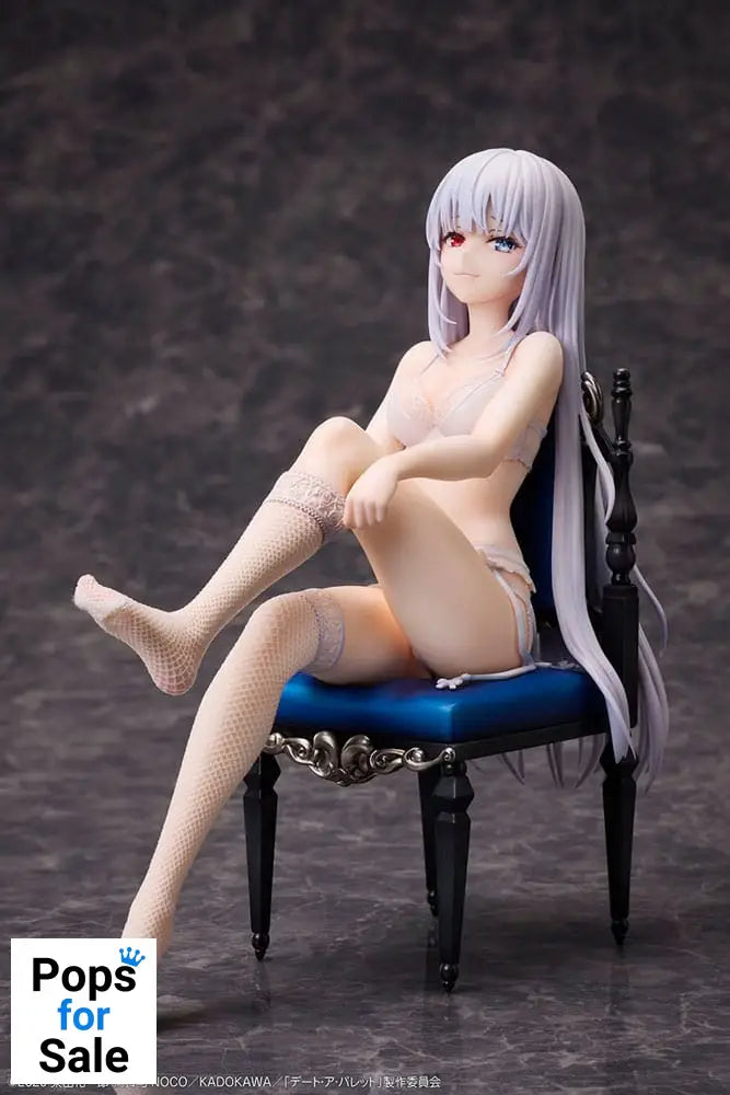 Date a Bullet PVC Statue 1/7 White Queen 17 cm