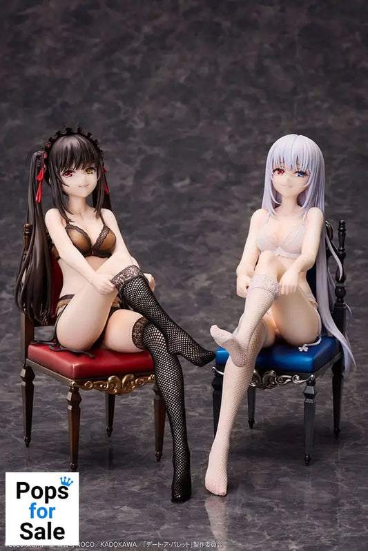 Date A Bullet PVC Statues 1/7 Kurumi Tokisaki & White Queen 17 cm