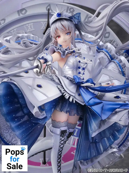 Date A Bullet SHIBUYA SCRAMBLE FIGURE PVC Statue 1/7 The White Queen -Royal Blue Sapphire Dress Ver. 33 cm