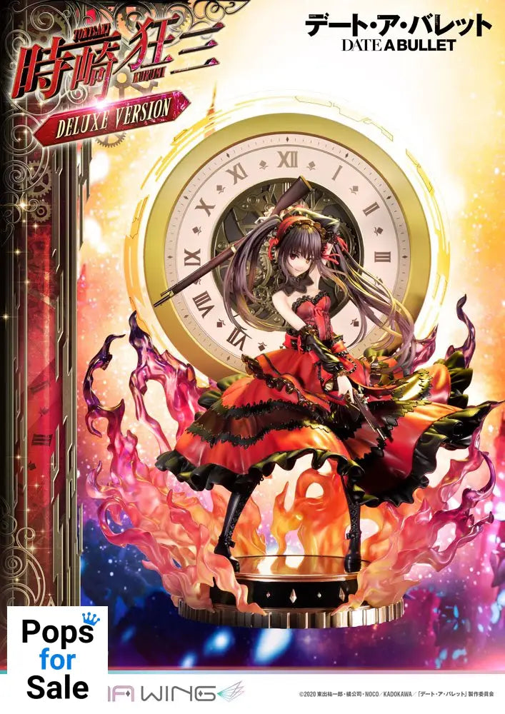 Date A Live Fragment: Date A Bullet Prisma Wing PVC Statue 1/7 Kurumi Tokisaki Deluxe Version 37 cm